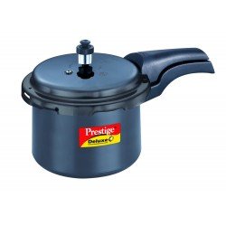 Prestige Deluxe Plus Hard Anodized Pressure Cooker - 3 Lit